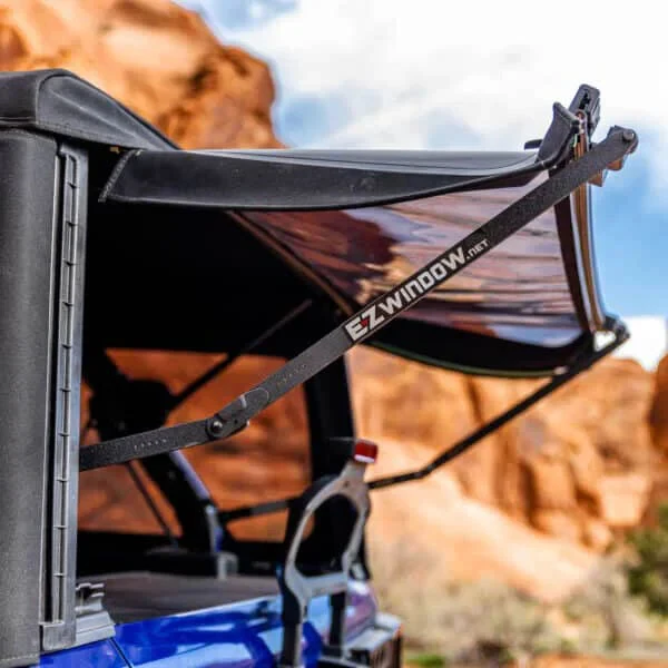 EZ 4X4 1918 0045 EZ-Window for 18-26 Jeep Warngler JL Unlimited 4-Door with OEM Square Back Top