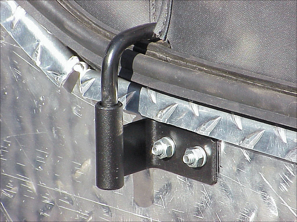 Warrior Products 1520 Soft Upper Half Door Brackets for 97-06 Jeep Wrangler TJ & Unlimited