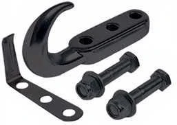 Smittybilt SB7605 Tow Hook in Black for 76-95 Jeep CJ & Wrangler YJ