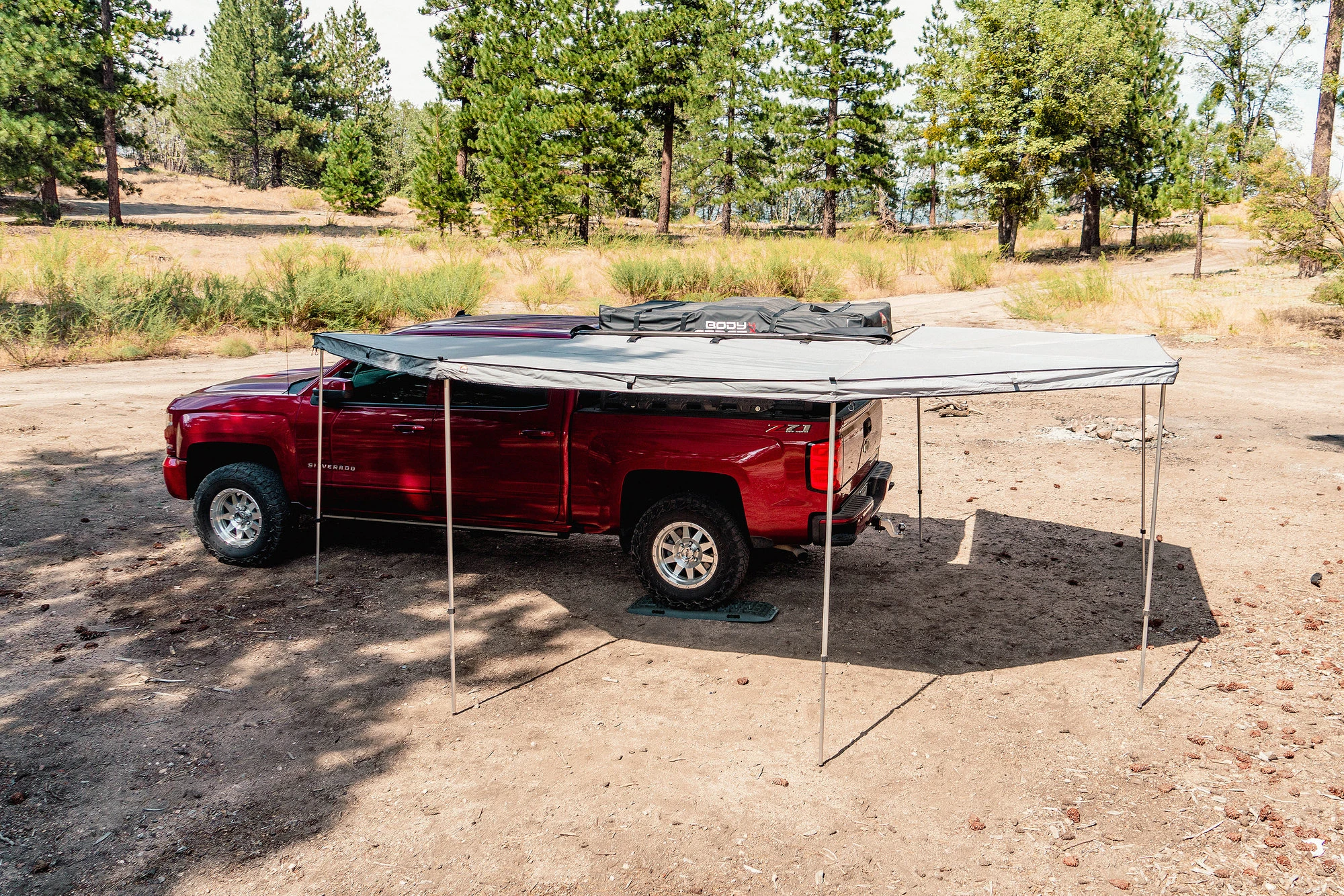 Body Armor 20026 Sky Ridge 270XL Awning with Mounting Brackets -Driver Side