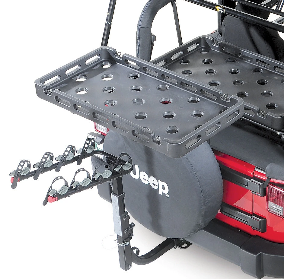 Bestop 4141201 HighRock 4x4 Tailgate Rack Bracket for 07-18 Jeep Wrangler JK