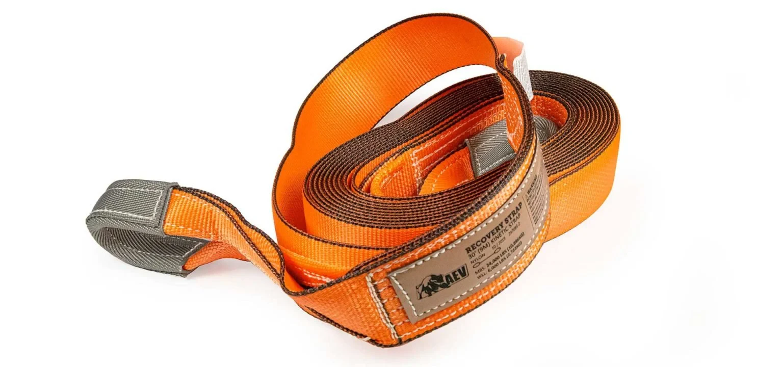 AEV 80808015AA Kinetic Recovery Strap 3-inch Width