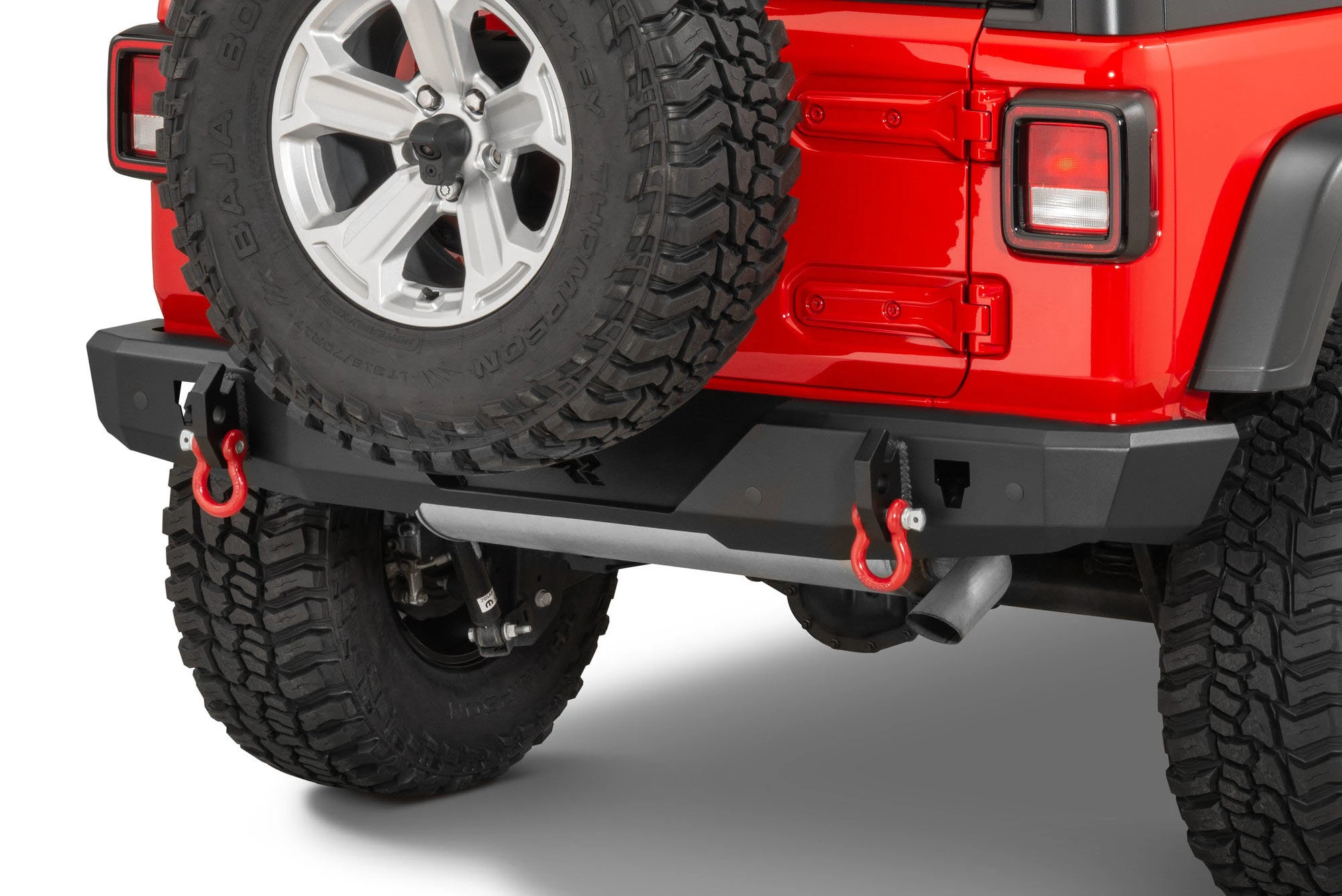 Rugged Ridge 11540.36 HD Rear Bumper for 18-26 Jeep Wrangler JL