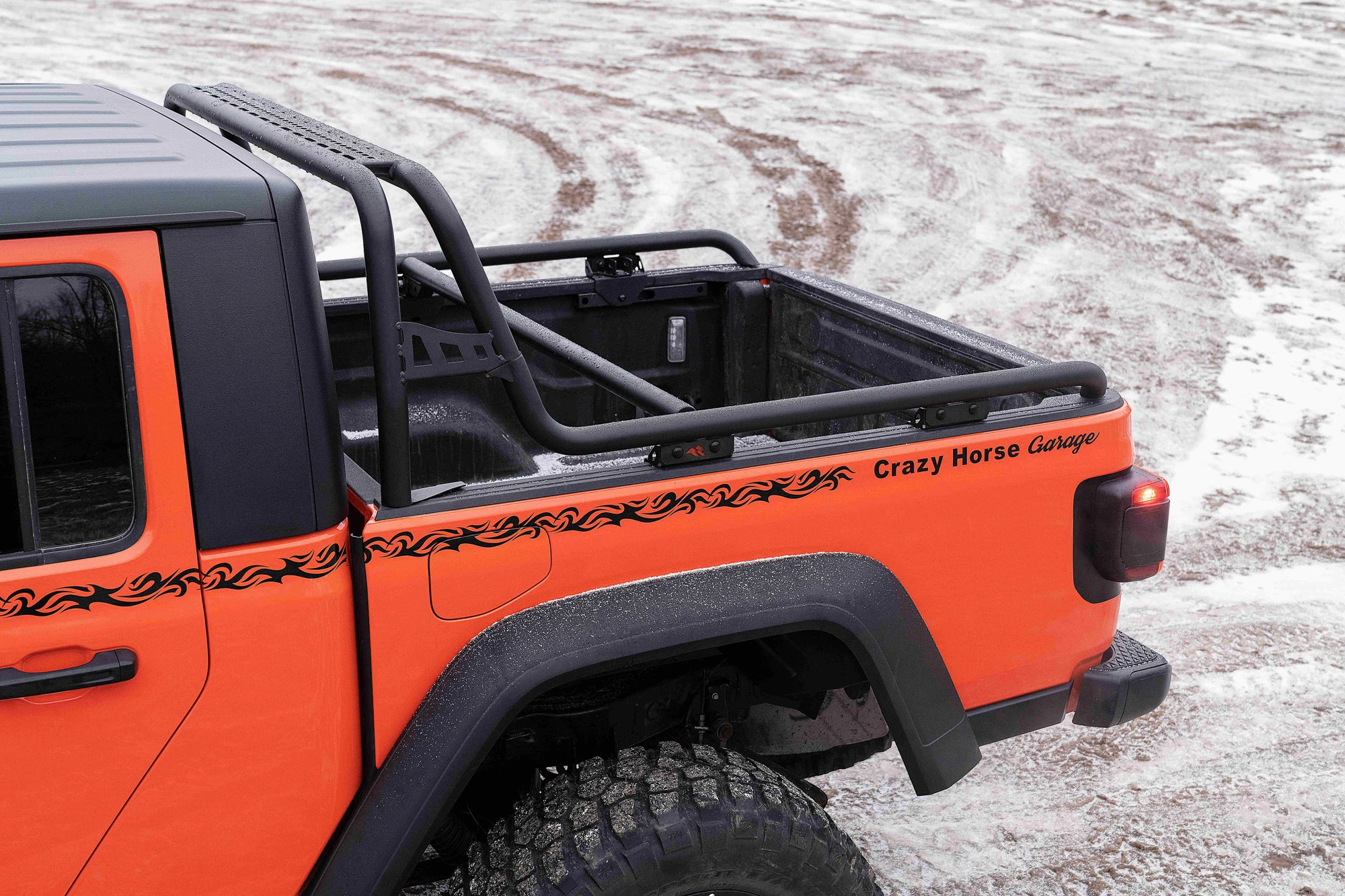 Rugged Ridge 11703.51 Sport Rack for 20-26 Jeep Gladiator JT