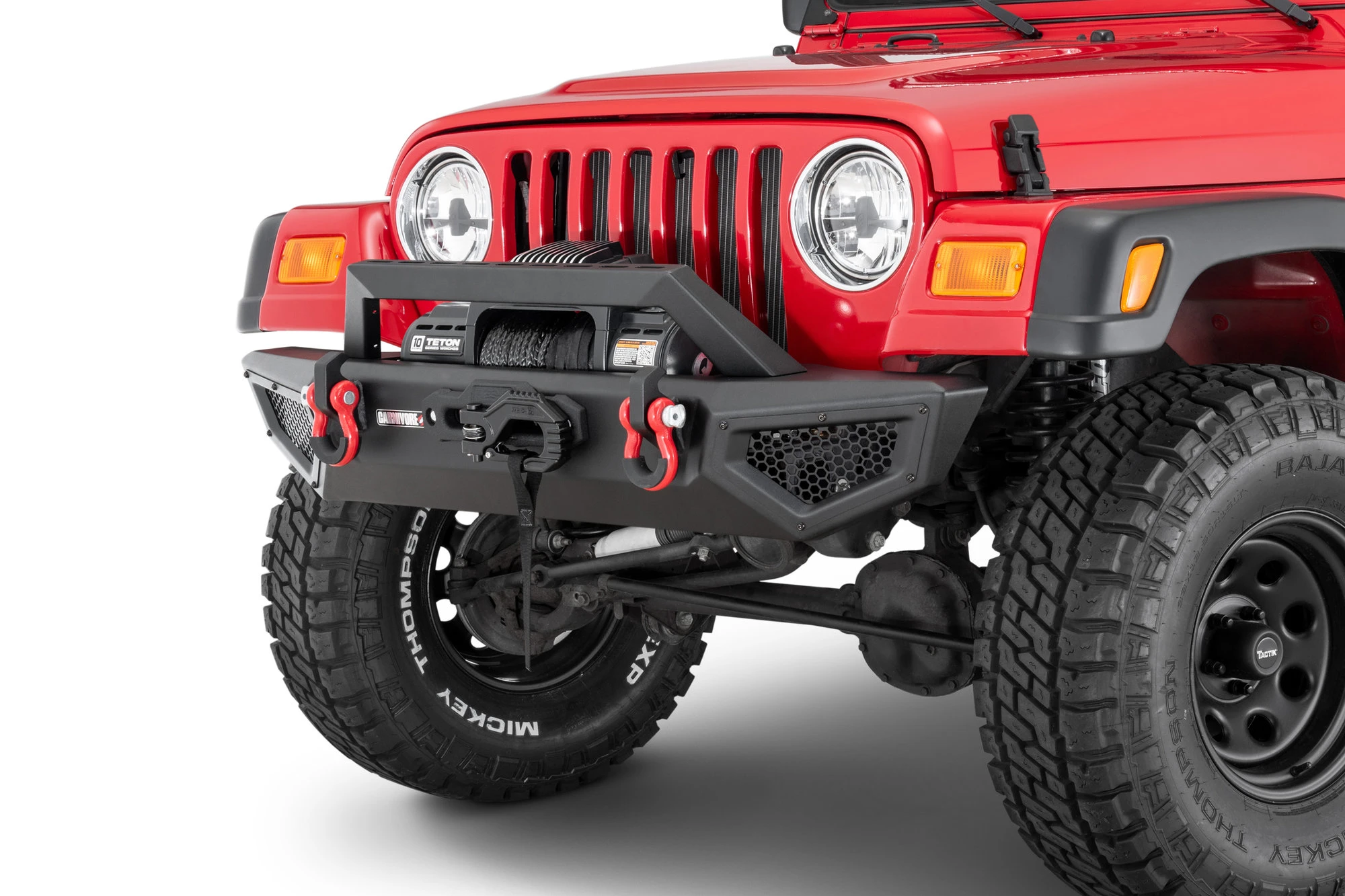 Carnivore Front Bumper -Full Width for 87-06 Jeep Wrangler YJ & TJ without Over-Rider Bar