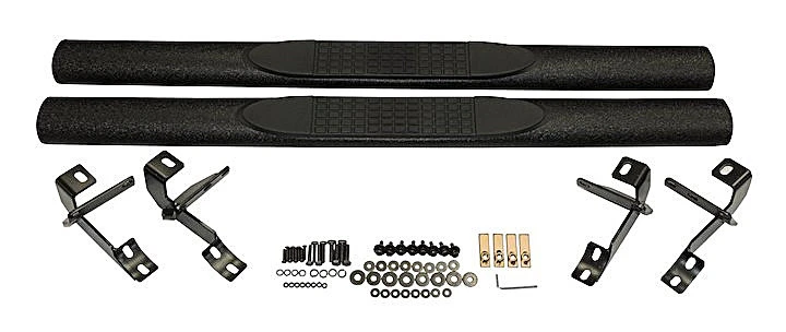 Crown Automotive RT26061 Side Steps in Textured Black for 07-18 Jeep Wrangler JK