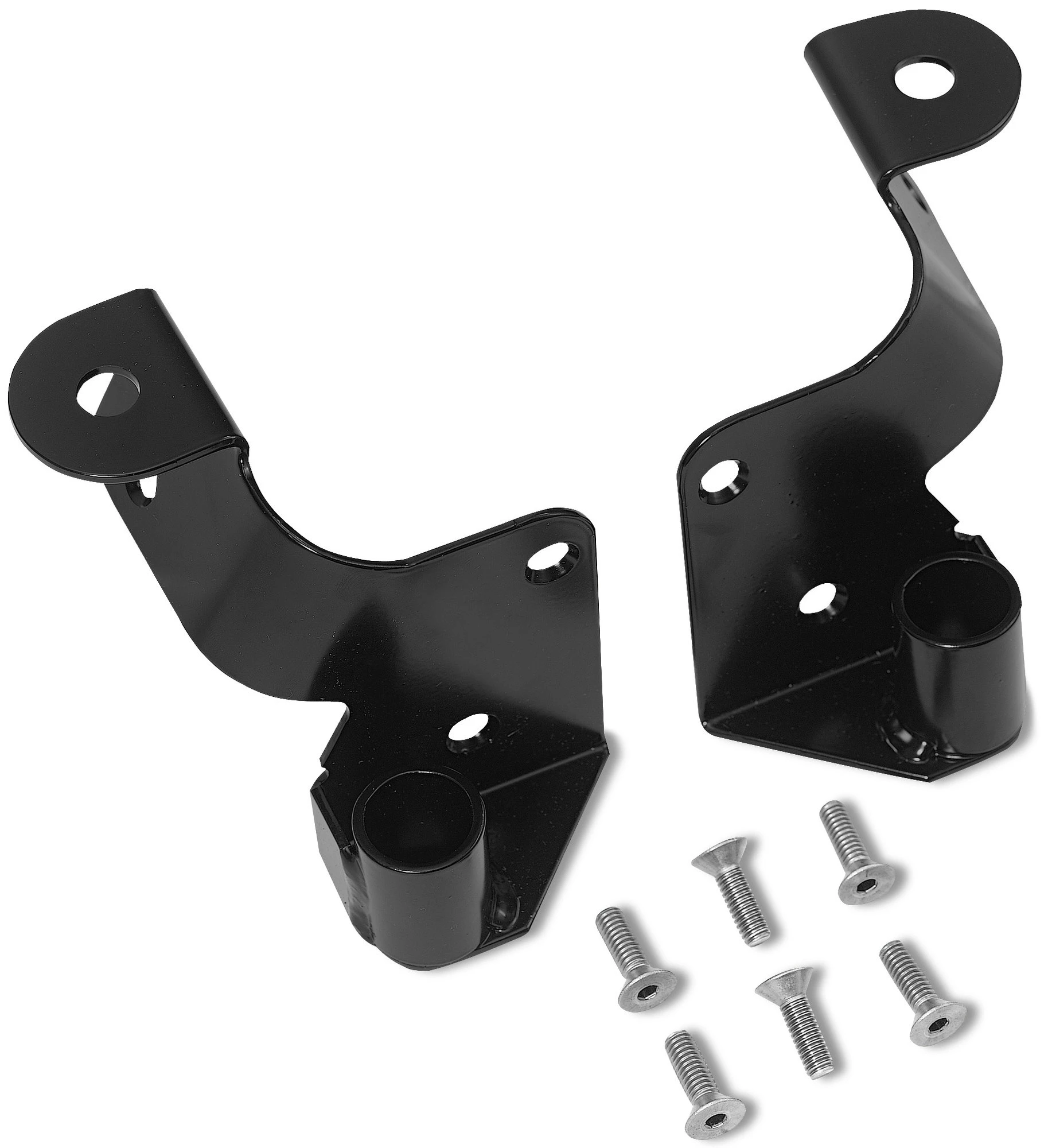 Warrior Products 1490 Mirror & Light Combo Brackets for 97-02 Jeep Wrangler TJ