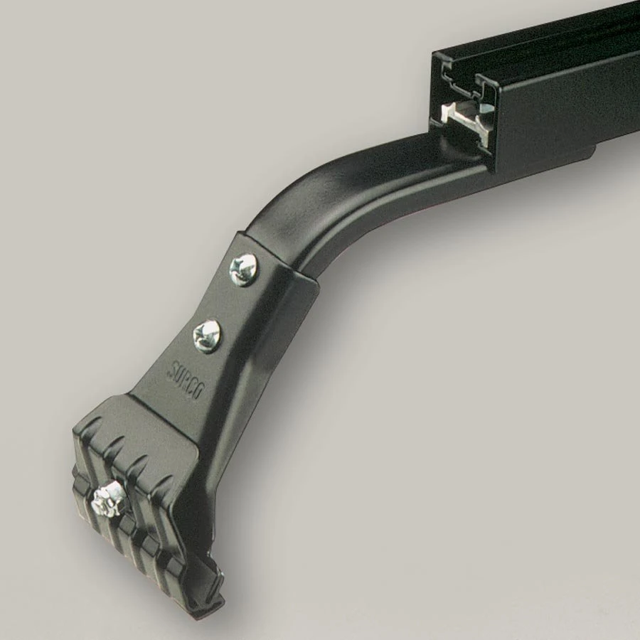 Surco GM100 Raingutter Adapters for 18-26 Jeep Wrangler JL Unlimited 4-Door with Factory Hardtop Racks with Tracks