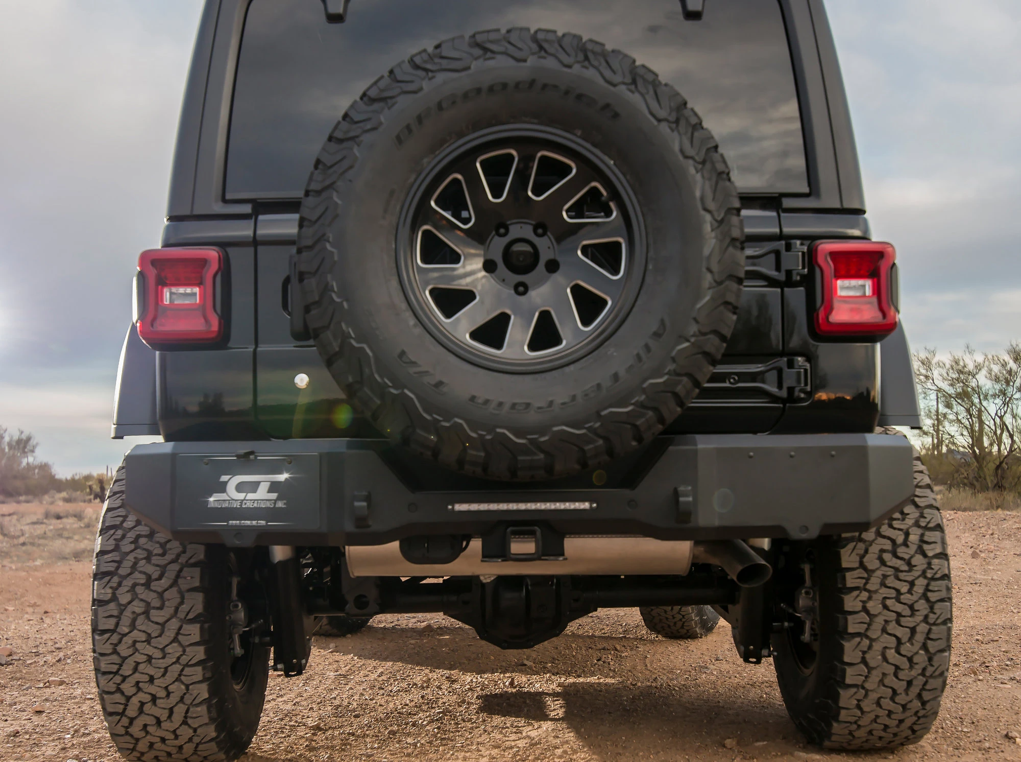 Magnum Rear Bumper for 18-26 Jeep Wrangler JL