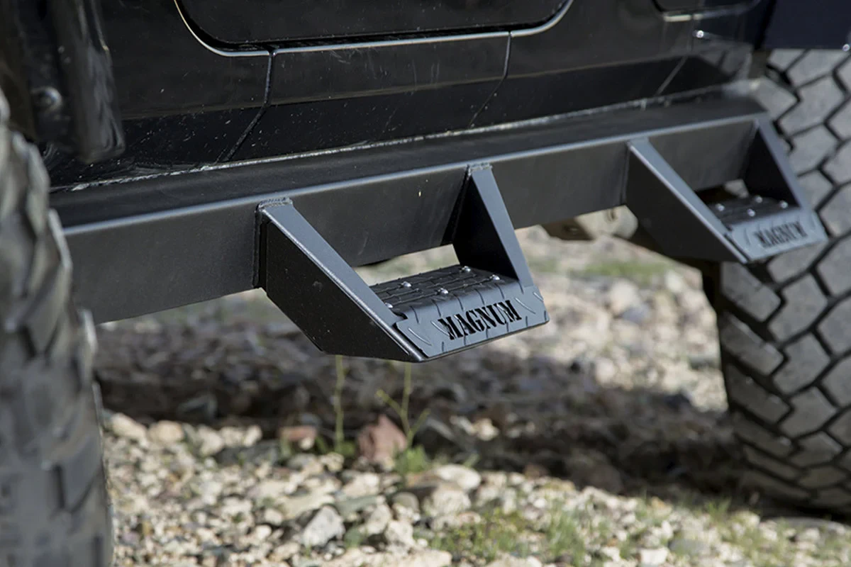 Magnum RTS71JP RT Steps for 07-18 Jeep Wrangler JK Unlimited 4-Door