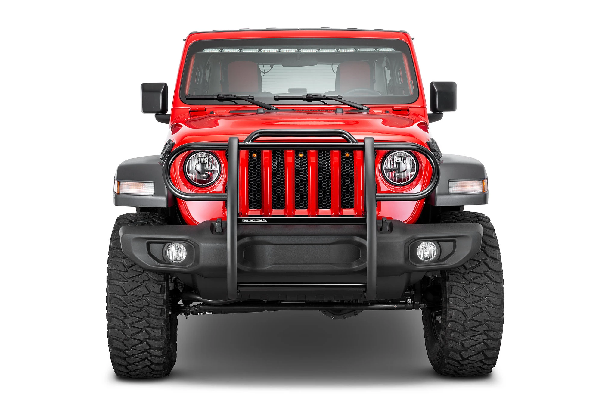 Black Horse Off Road 17JPJLMA Off Road Grille Guard for 18-26 Jeep Wrangler JL