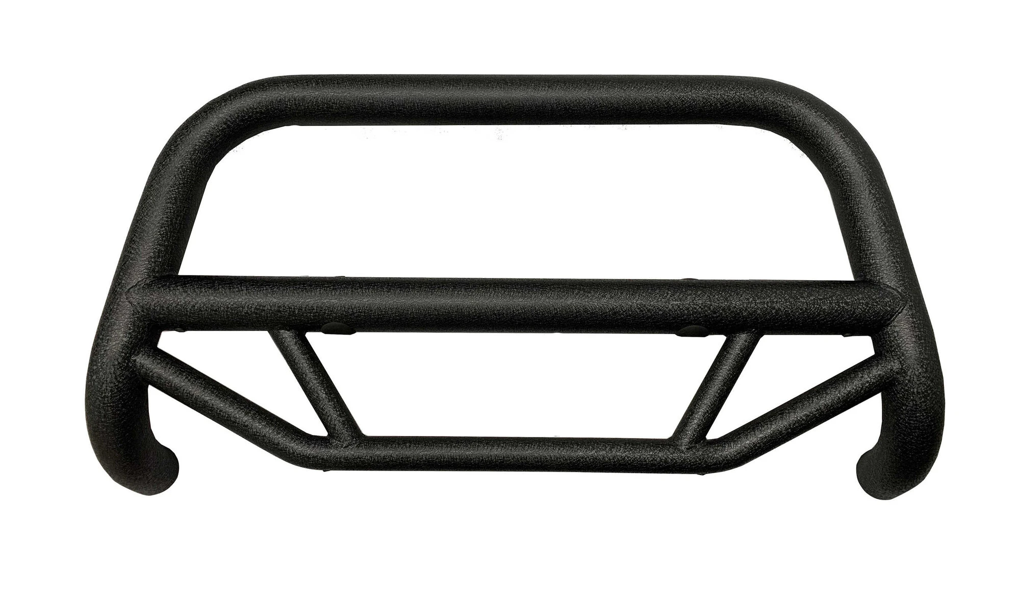 Black Horse Off Road MBT-MJ103-PLFR Max T Bull Bar with Qty (2) 3.5" LED Lights in Red for 07-18 Jeep Wrangler JK
