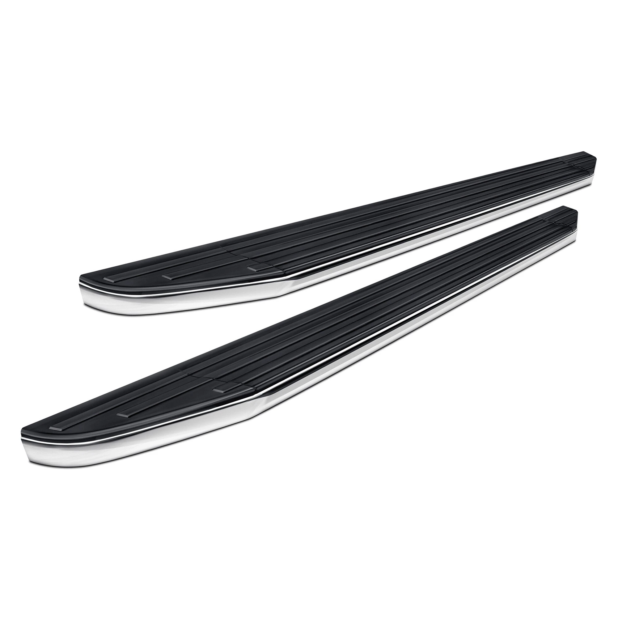 Black Horse Off Road PR-JPGC79BK Premium Running Boards in Black for 21-23 Jeep Grand Cherokee L
