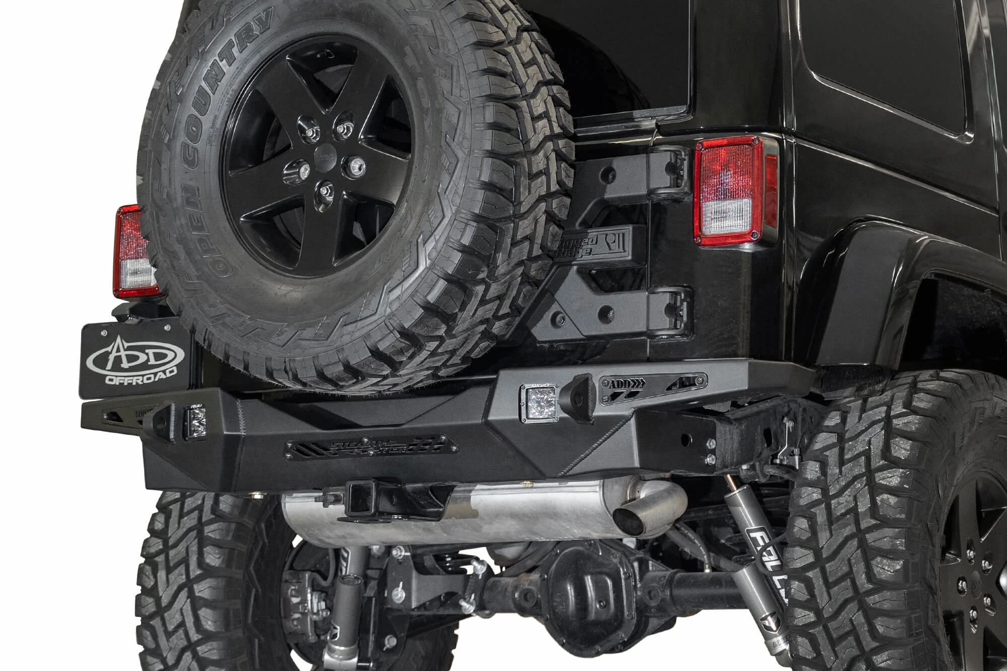 ADD Offroad R951271280103 Stealth Fighter Rear Bumper for 07-18 Jeep Wrangler JK