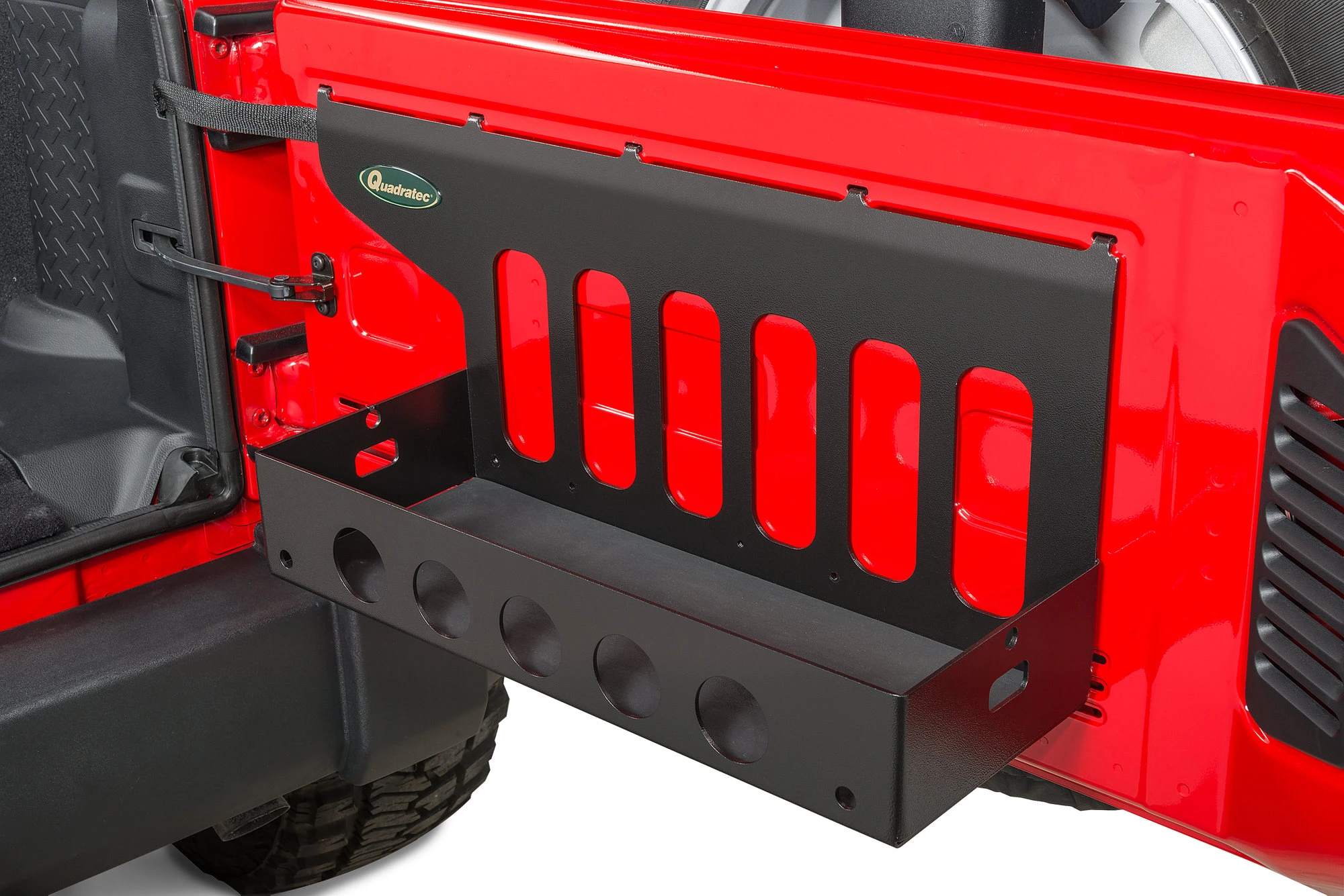 Quadratec Tailgate Cargo Shelf for 07-18 Jeep Wrangler JK