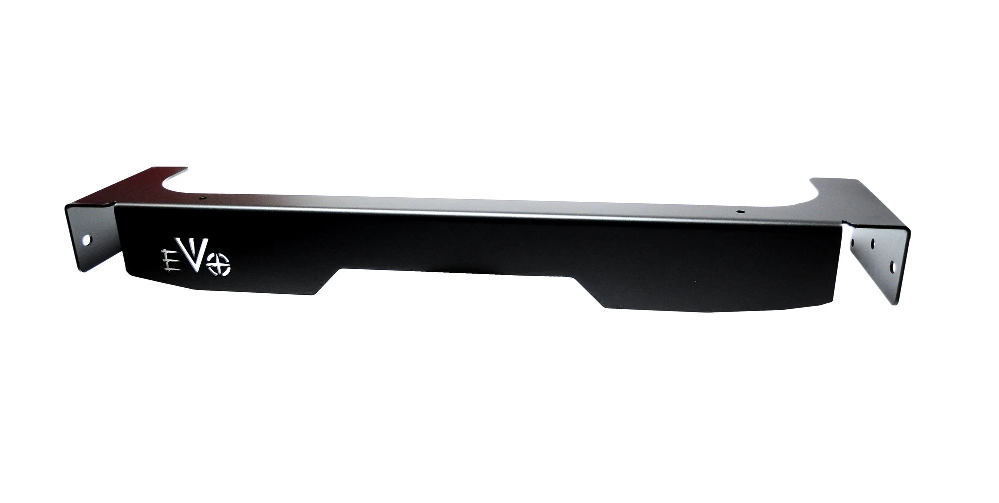 EVO Manufacturing EVO-1111B Steel Rear Fascia in Black Powder Coat for 07-18 Jeep Wrangler JK