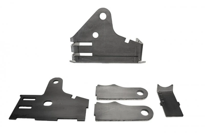 EVO Manufacturing EVO-1171 HD Raised Trackbar Bracket with Ram Assist Mount for 07-18 Jeep Wrangler JK