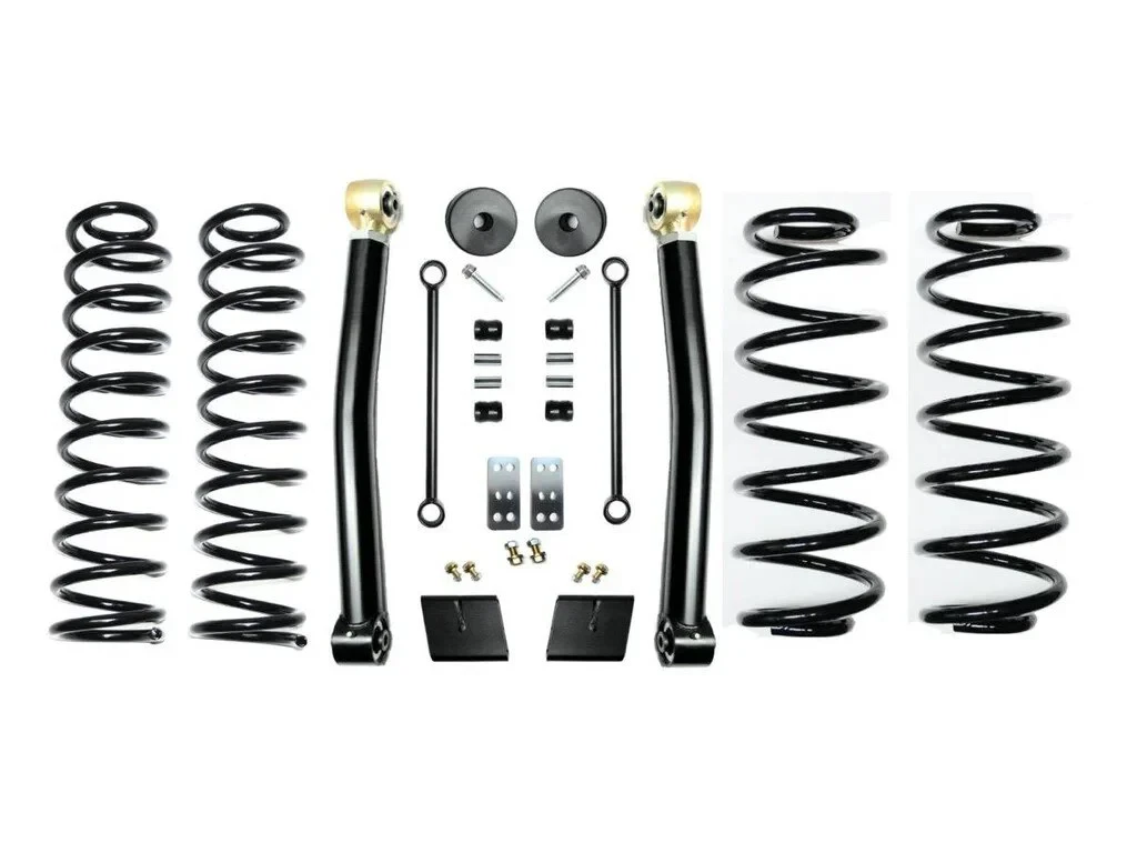 EVO Manufacturing EVO-3011S2 2.5" Enforcer Lift Kit - Stage 2 without Shocks for 18-26 Jeep Wrangler JL with 2.0L/3.6L Engine