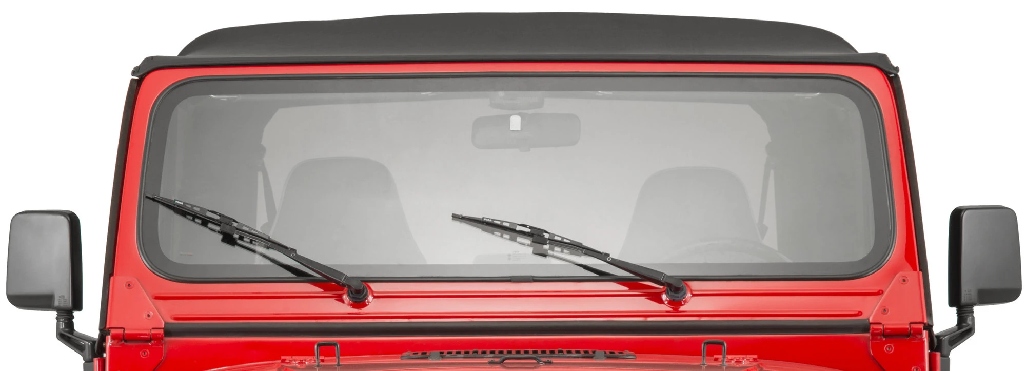 Precision Replacement Parts DW01141 GTN Glass Windshield Replacement for 87-95 Jeep Wrangler YJ