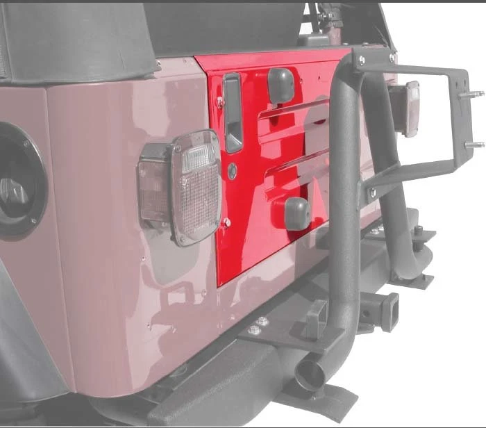 OMIX 12005.07 Steel Tailgate for 97-02 Jeep Wrangler TJ