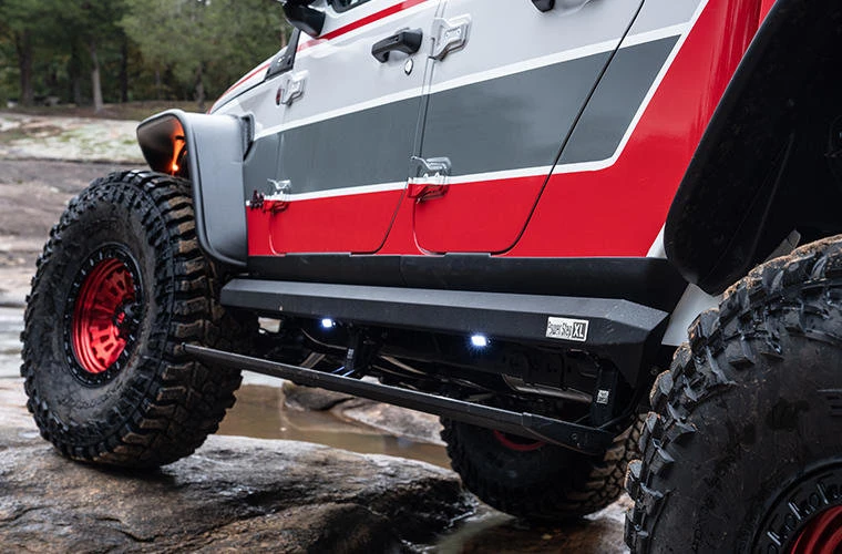 AMP Research 77122-01A PowerStep XL for 07-18 Jeep Wrangler JK Unlimited 4-Door
