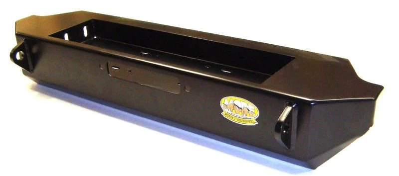 Mountain Off-Road JFBS200PC Stubby Front Bumper in Black for 87-95 Jeep Wrangler YJ