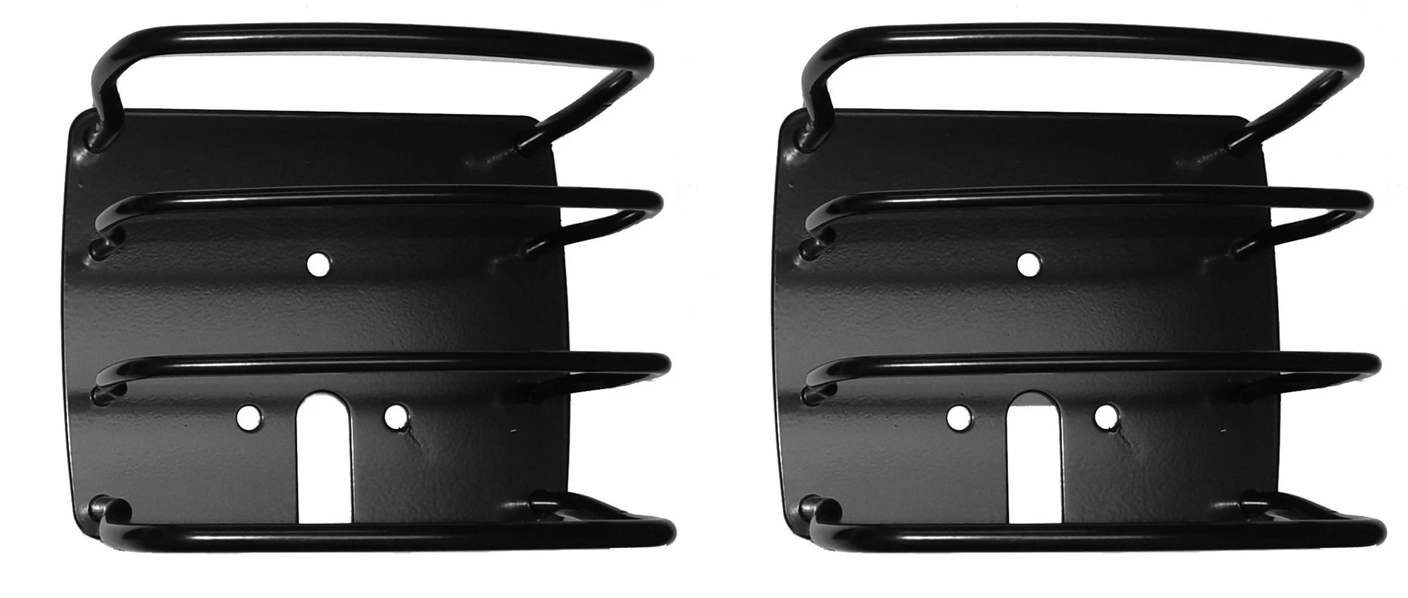 Rugged Ridge 11226.01 Rear Euro Tail Light Guards in Black for 76-06 Jeep CJ and Wrangler YJ & TJ
