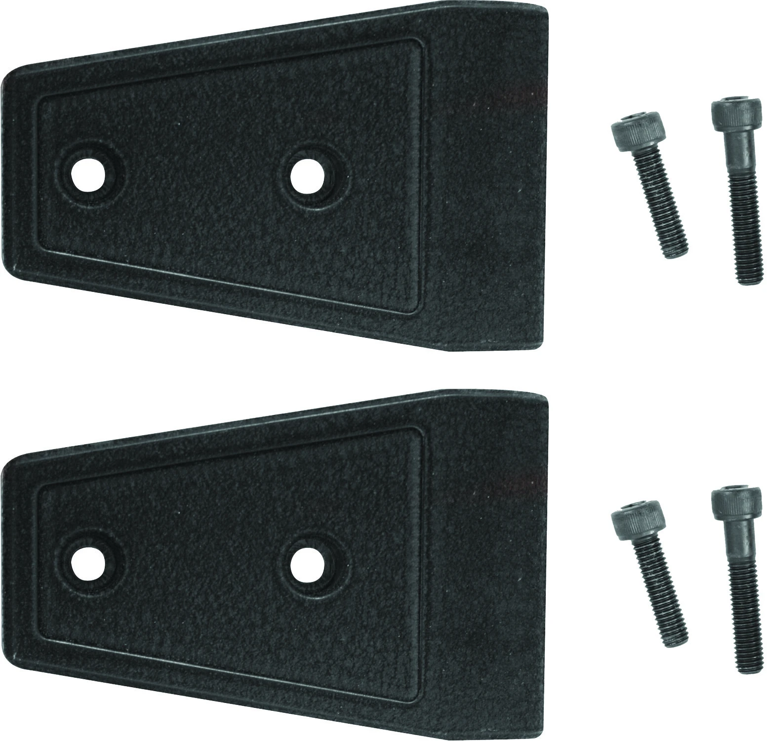 Rugged Ridge 11205.10 Hinge Overlay Set in Textured Black for 07-18 Jeep Wrangler JK