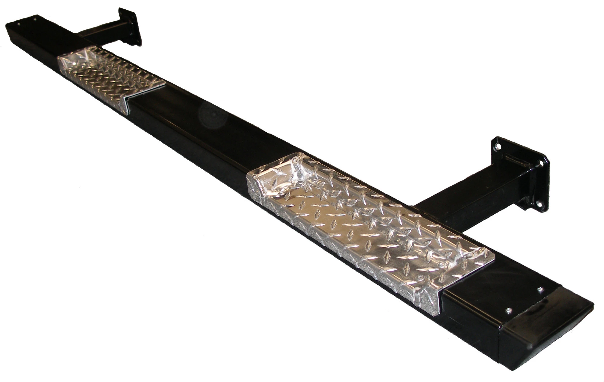Warrior Products 7462 Rock Barz with Black Aluminum Step for 76-83 Jeep CJ-5