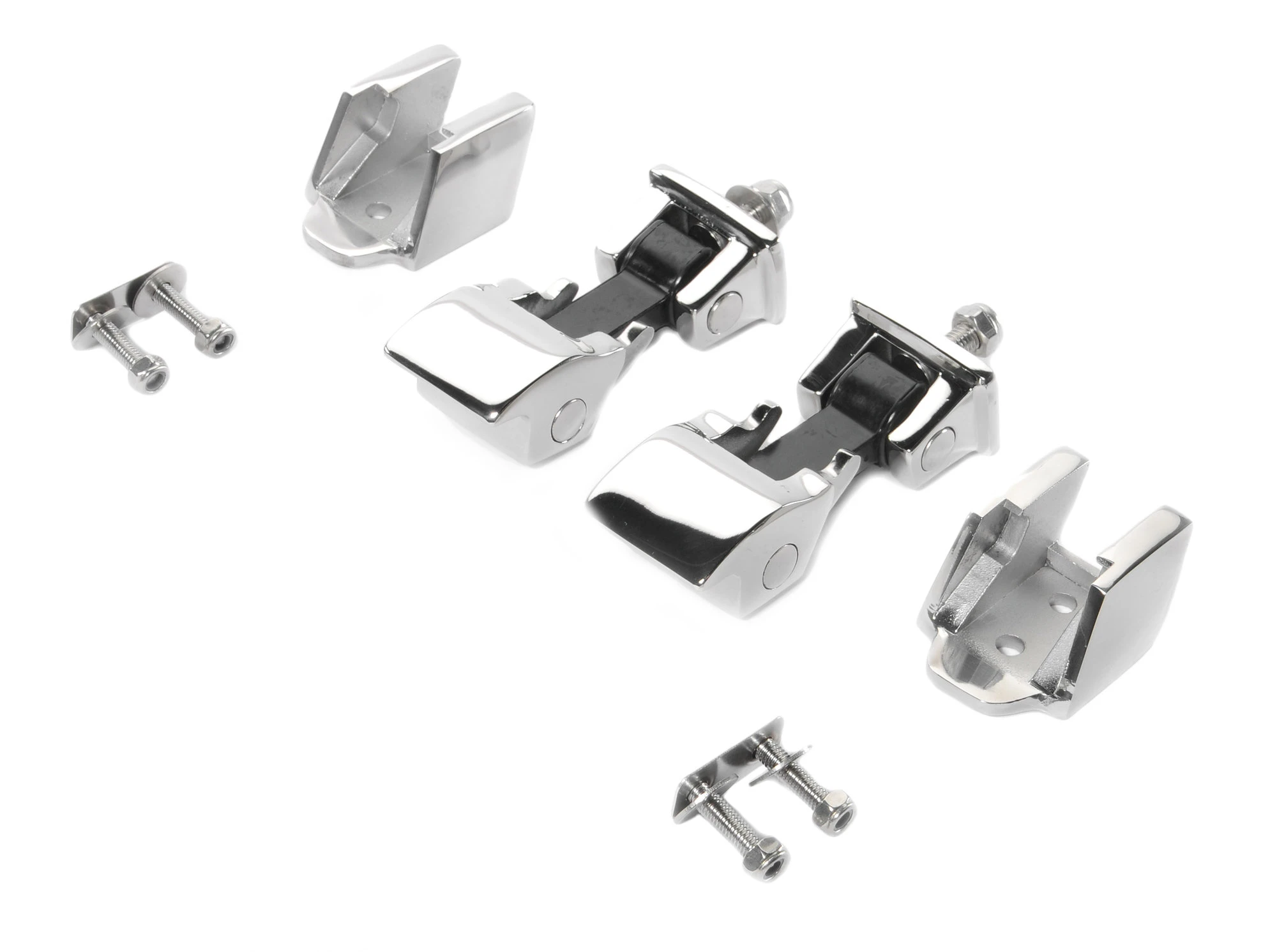Crown Automotive RT26044 Stainless Steel Hood Catch Kit for 97-06 Jeep Wrangler TJ & Unlimited