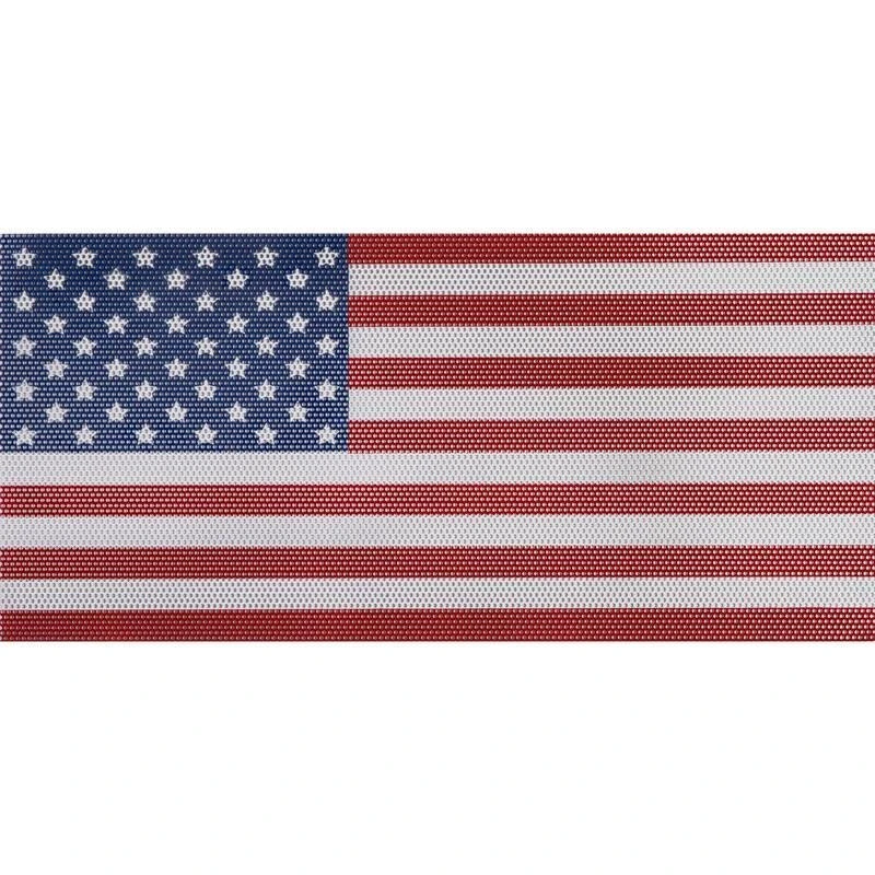 Under The Sun Inserts BO-JK American Flag Series Grille Insert Black Out Stars & Stripes for 07-18 Jeep Wrangler JK