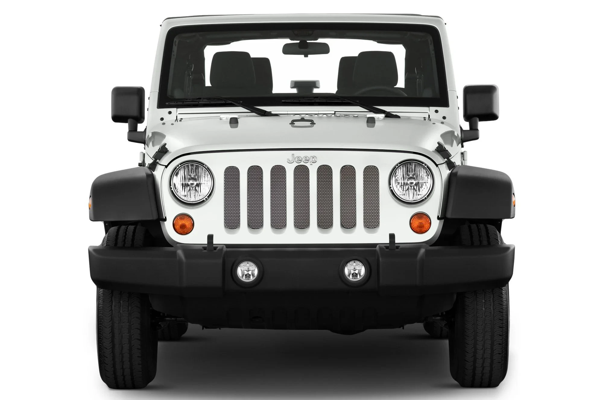 Under The Sun Inserts SLDJPGRN-JL-TC Solid Color Grille Insert Green Metallic for 18-23 Jeep Wrangler JL & Gladiator JT with Front Trail Camera
