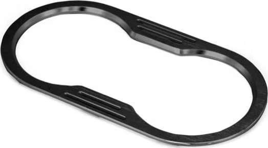 Rugged Ridge 11422.14 Billet Aluminum Cup Holder Bezel in Black Anodized for 07-10 Jeep Wrangler JK