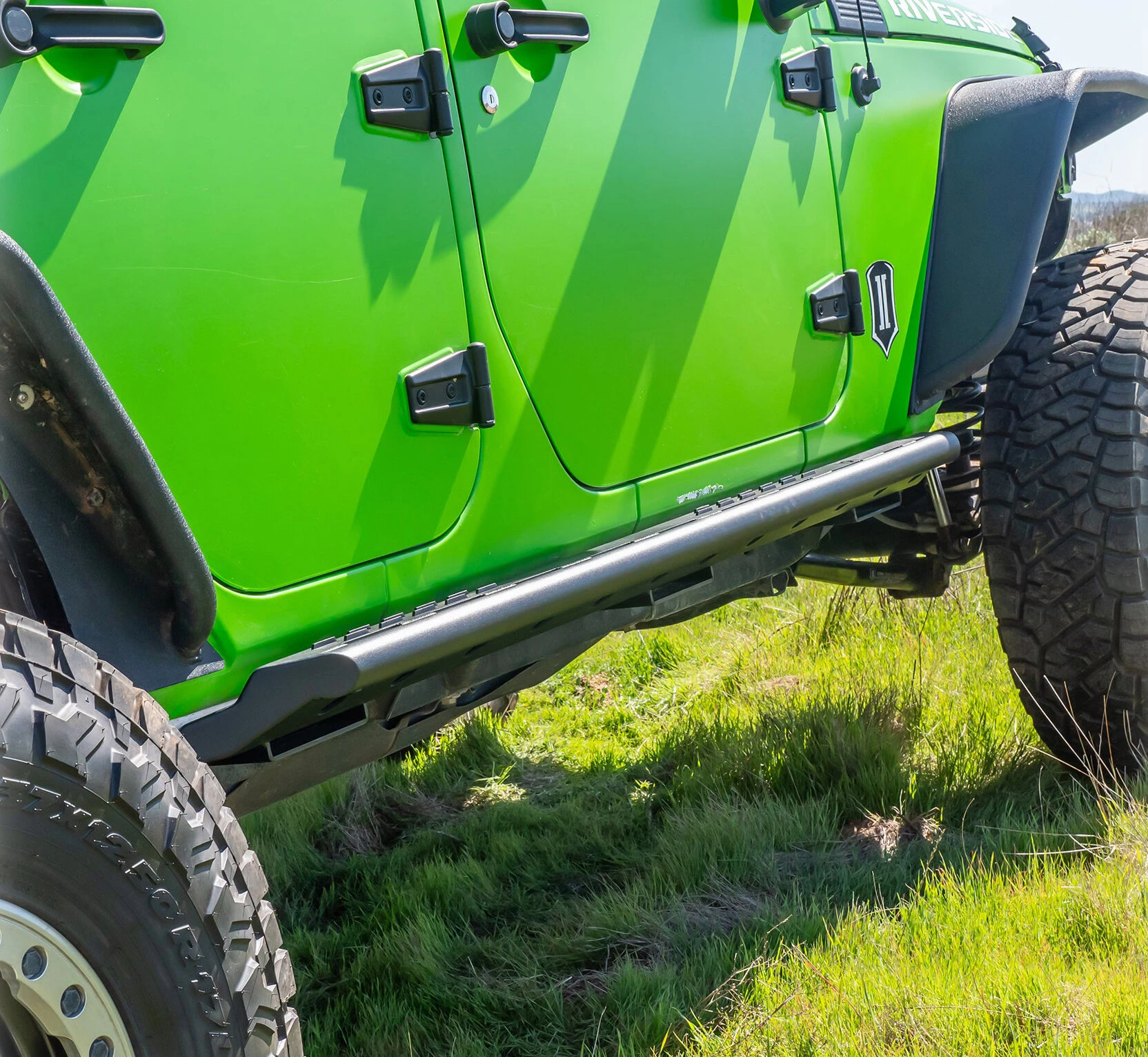 Turn Offroad JKST-01 Step Sliders for 07-18 Jeep Wrangler JK Unlimited 4-Door