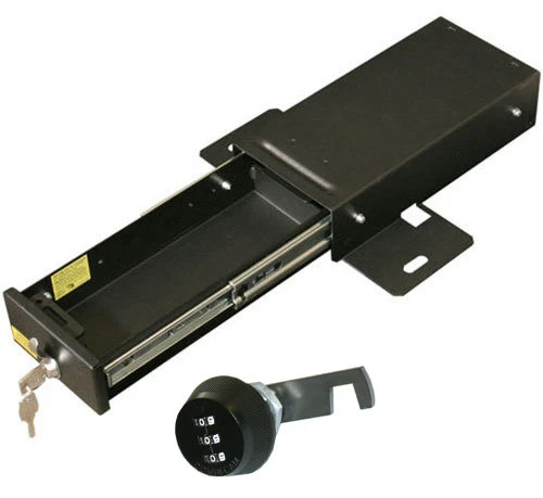 Tuffy 250-01 Security Products Conceal Carry Security Drawer with Cam Lock for 97-02 Jeep Wrangler TJ & Unlimited (with flip seat)