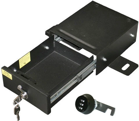 Tuffy 251-01 Security Products Conceal Carry Security Drawer with Cam Lock for 03-06 Jeep Wrangler TJ & Unlimited (with flip seat)