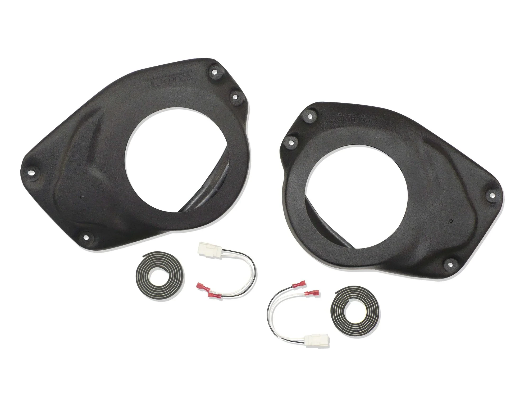 Select Increments 29-JLJT-K JLJT-Pods with Kicker Speakers for 18-23 Jeep Wrangler JL & Gladiator JT with Standard Audio Package