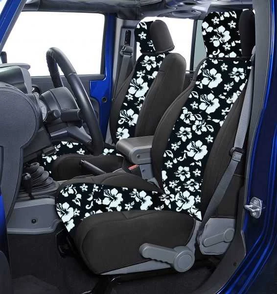 Coverking Custom Front Seat Covers for 07-10 Jeep Wrangler X 2 Door with Vinyl Seats