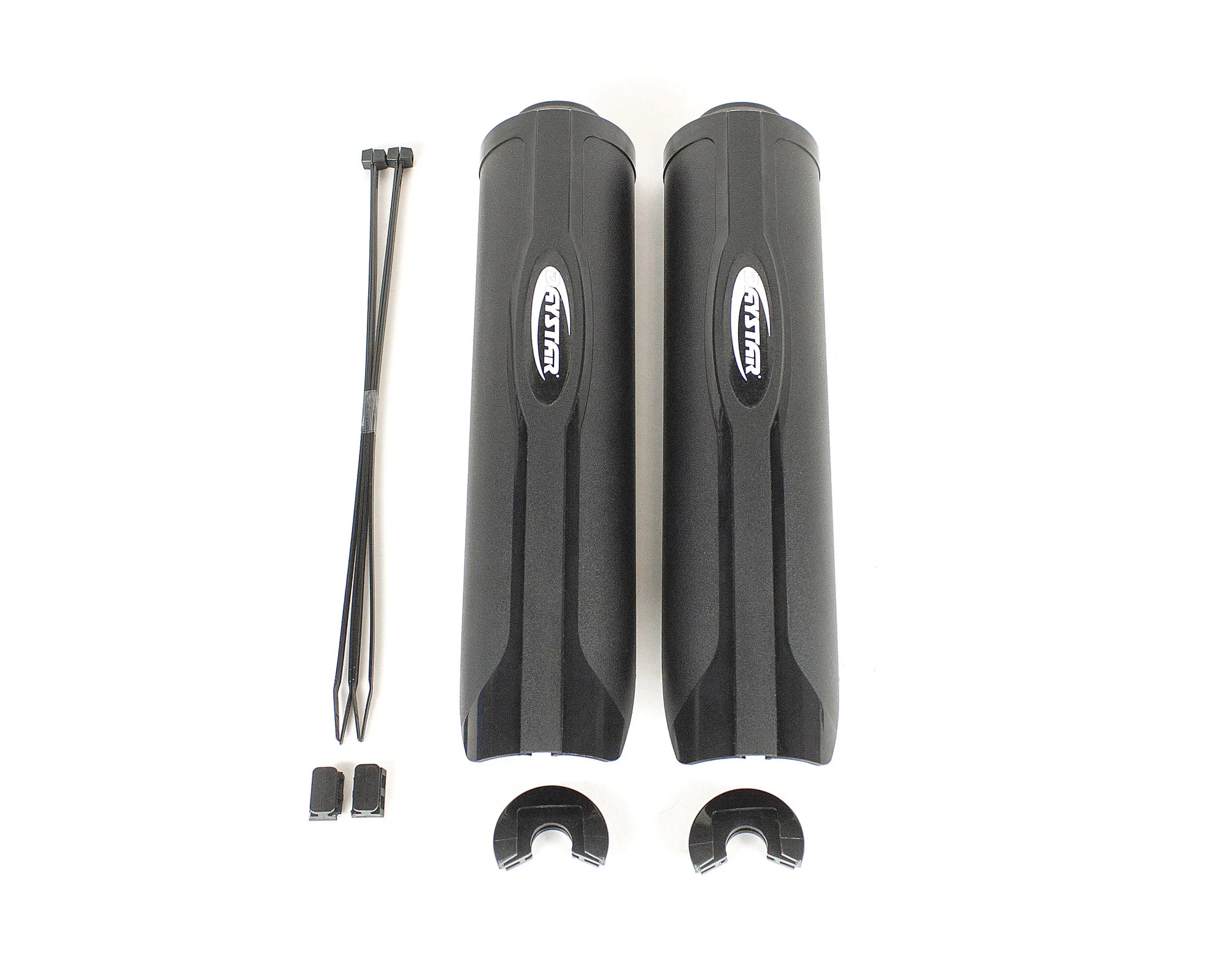 Daystar KU20030BK 2.0 Shock Guards in Black for Vehicles with Daystar Scorpion, Pro Comp, Tuff Country, Rancho, or Skyjacker Shocks