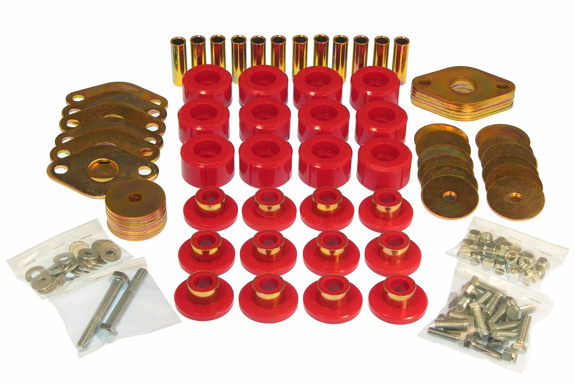 Prothane 1-117BL Body Mount Kit in Black for 07-18 Jeep Wrangler JK Unlimited