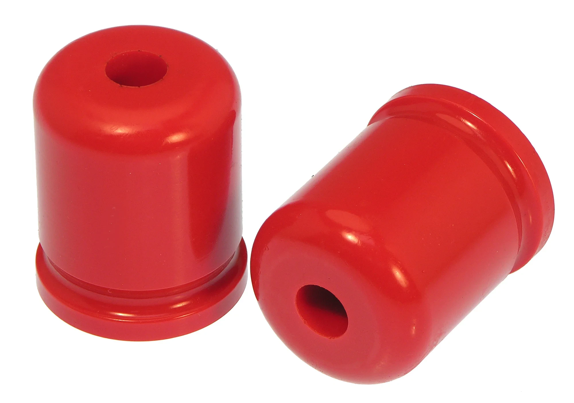 Prothane 1-1304 Rear Bump Stop Kit in Red for 07-18 Jeep Wrangler JK