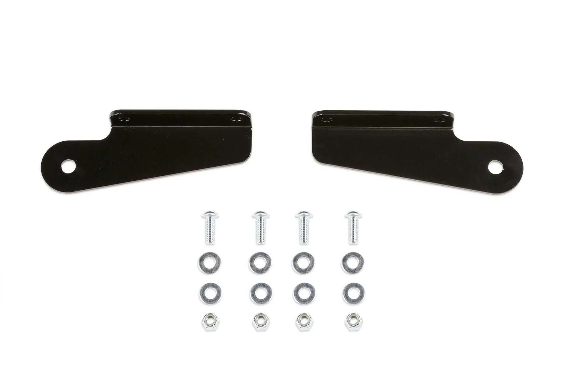 Fabtech FTS24274 Antenna Brackets for 18-26 Jeep Wrangler JL & Gladiator JT with Fabtech's Adjustable Cowl Mounts