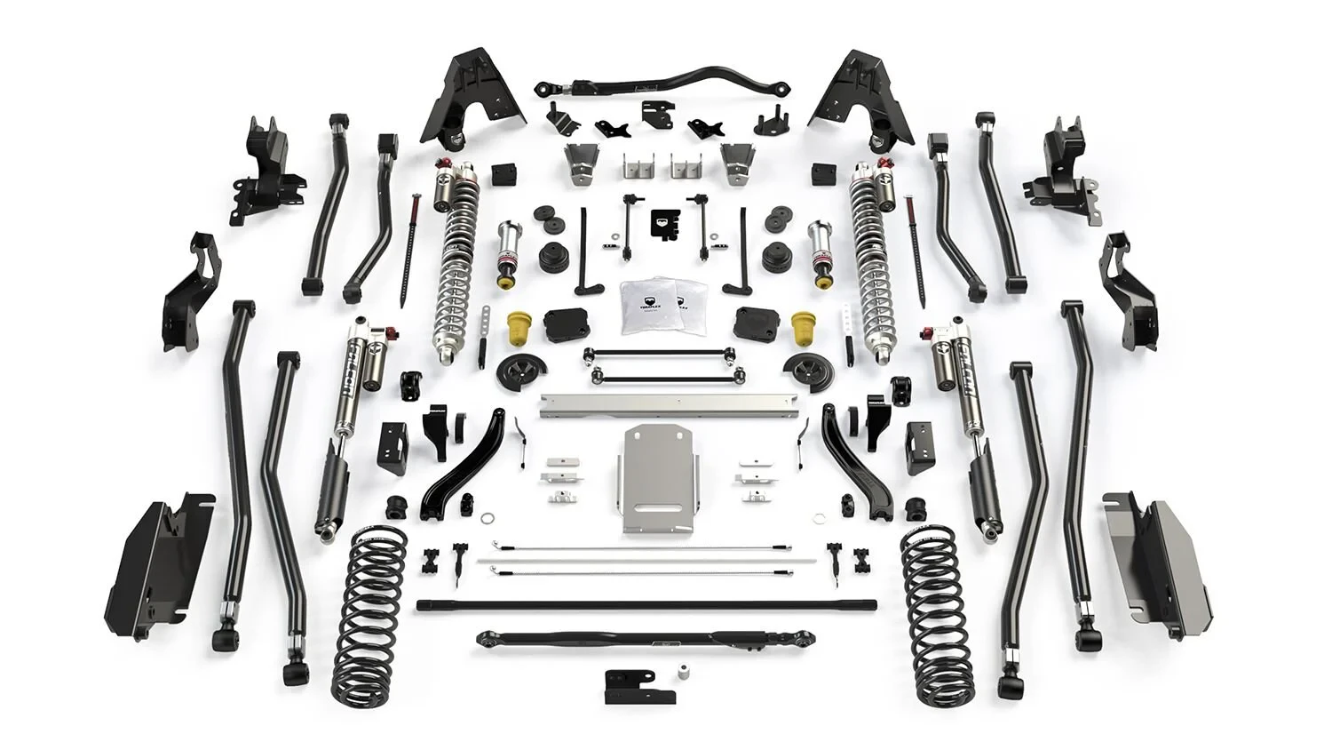 Teraflex 2042030 Alpine RT Hybrid Coilover Suspension System for 20-26 Jeep GLadiator JT with 3.6L & 60 Front Axle