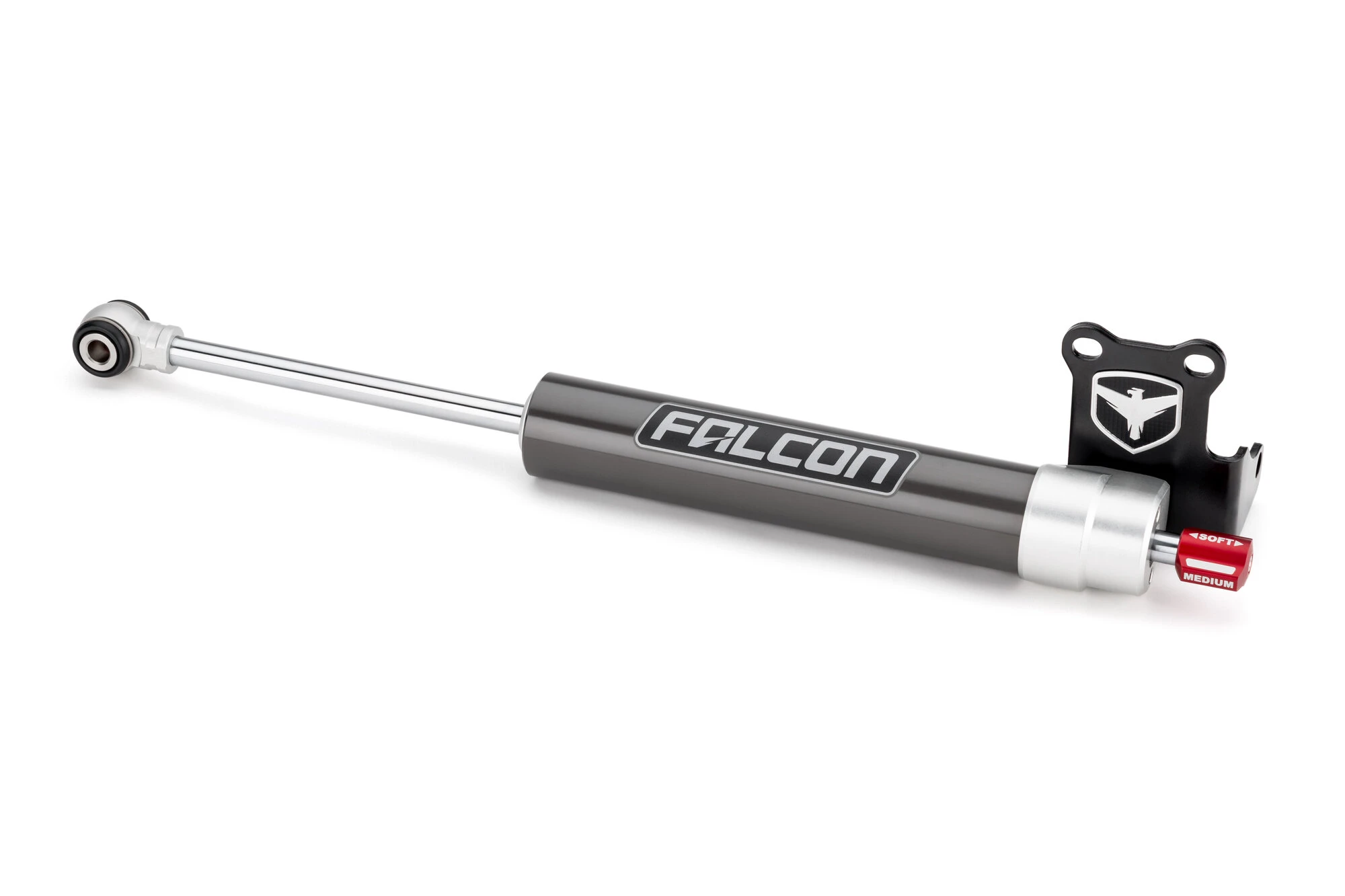 Teraflex 09-02-22-110-000 Falcon Nexus EF 2.2 Fast Adjust Steering Stabilizer for 18-26 Jeep Wrangler JL & Gladiator JT