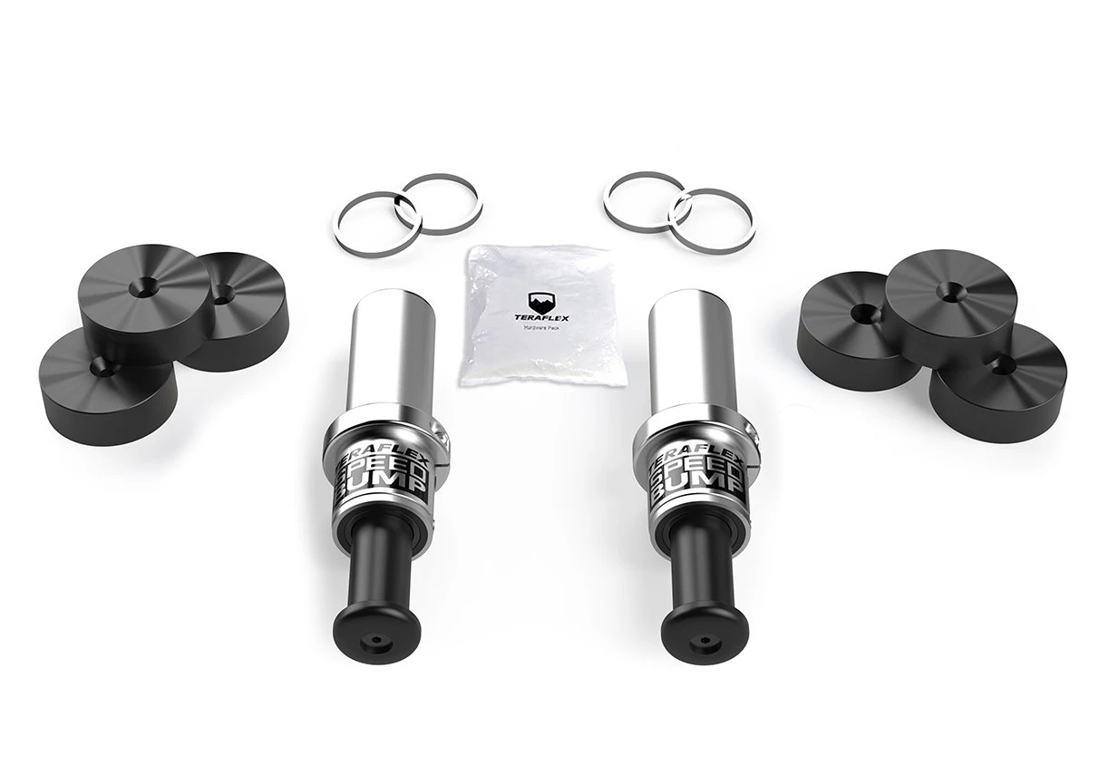 Teraflex 1958325 SpeedBump Front Bump Stops for 18-26 Jeep Wrangler JL with 0" to 4.5" of Lift