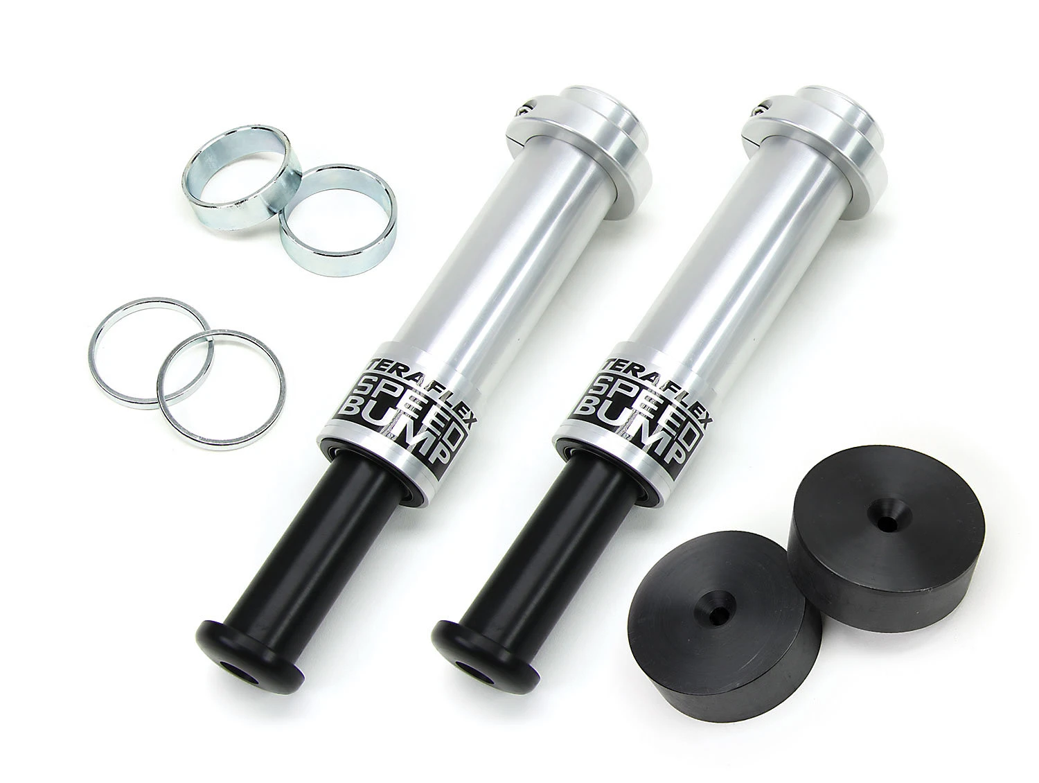 Teraflex 1958251 Front SpeedBumps Bump Stop Kit for 07-18 Jeep Wrangler JK with 3-3.5" Lift