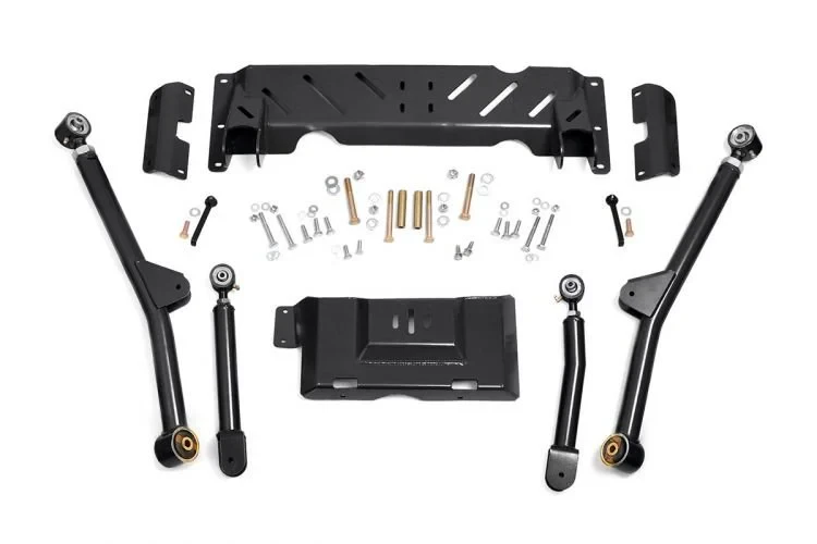 Rough Country 61600U 4-6in Long Arm Upgrade Kit for 84-01 Jeep Cherokee XJ with NP242 Transfer Case