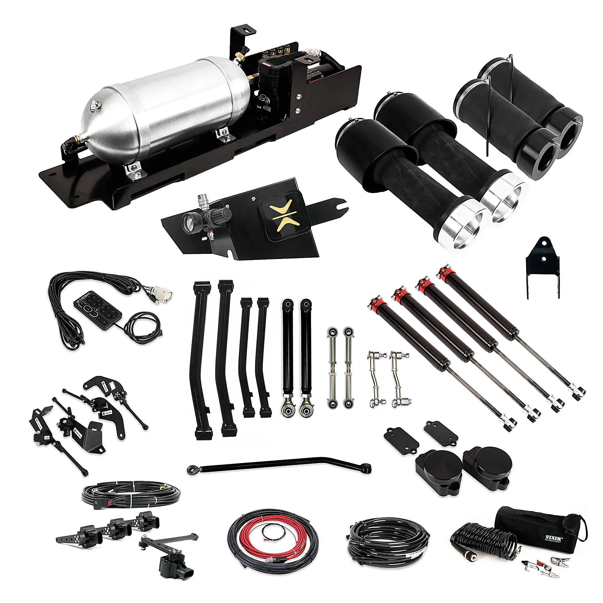 AccuAir AA-4104 Air Suspension System for 18-26 Jeep Wrangler JL Unlimited 4-Door 2.0/3.6L