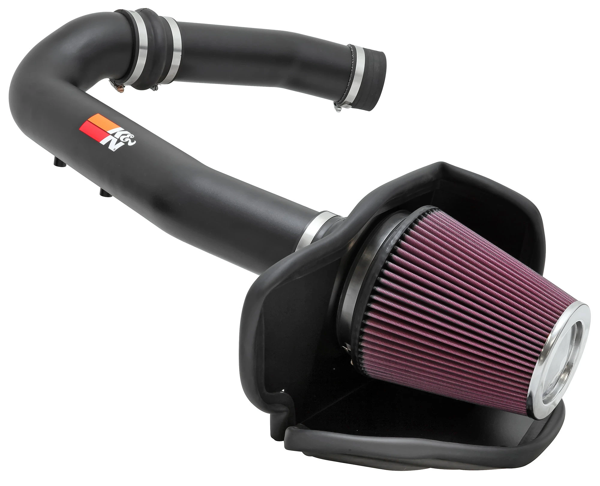 K&N 77-1560KTK Metal Air Intake for 11-15 Jeep Grand Cherokee WK2 & Dodge Durango with 3.6L