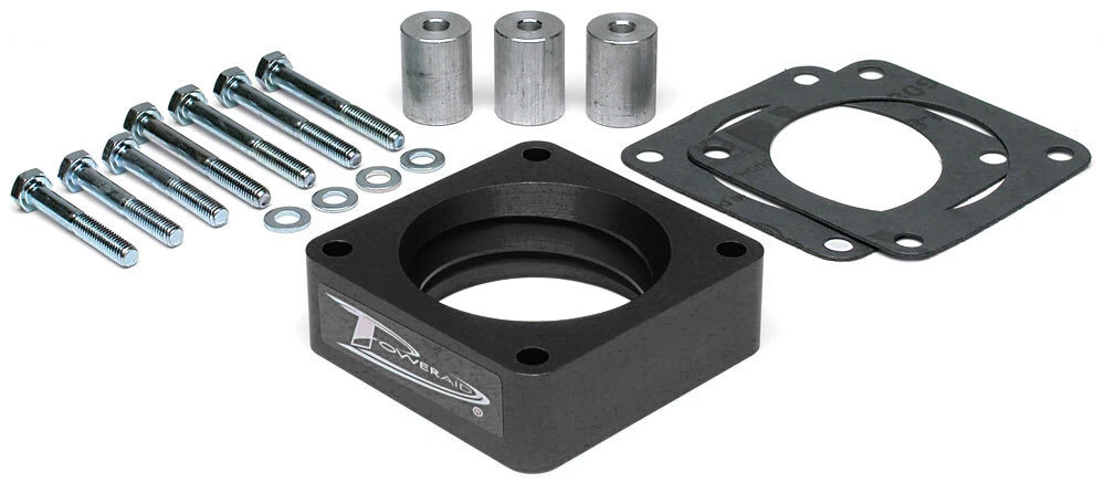 AIRAID 310-510 PowerAid Throttle Body Spacer for 91-06 Jeep Wrangler YJ, TJ, Unlimited, Cherokee XJ, Comanche MJ & Grand Cherokee ZJ, WJ with 4.0L I6 Engine